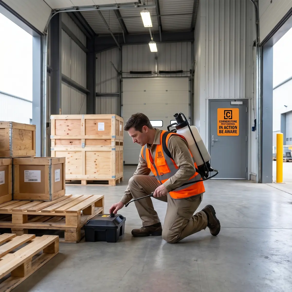 Commercial pest management for a business in Surrey.