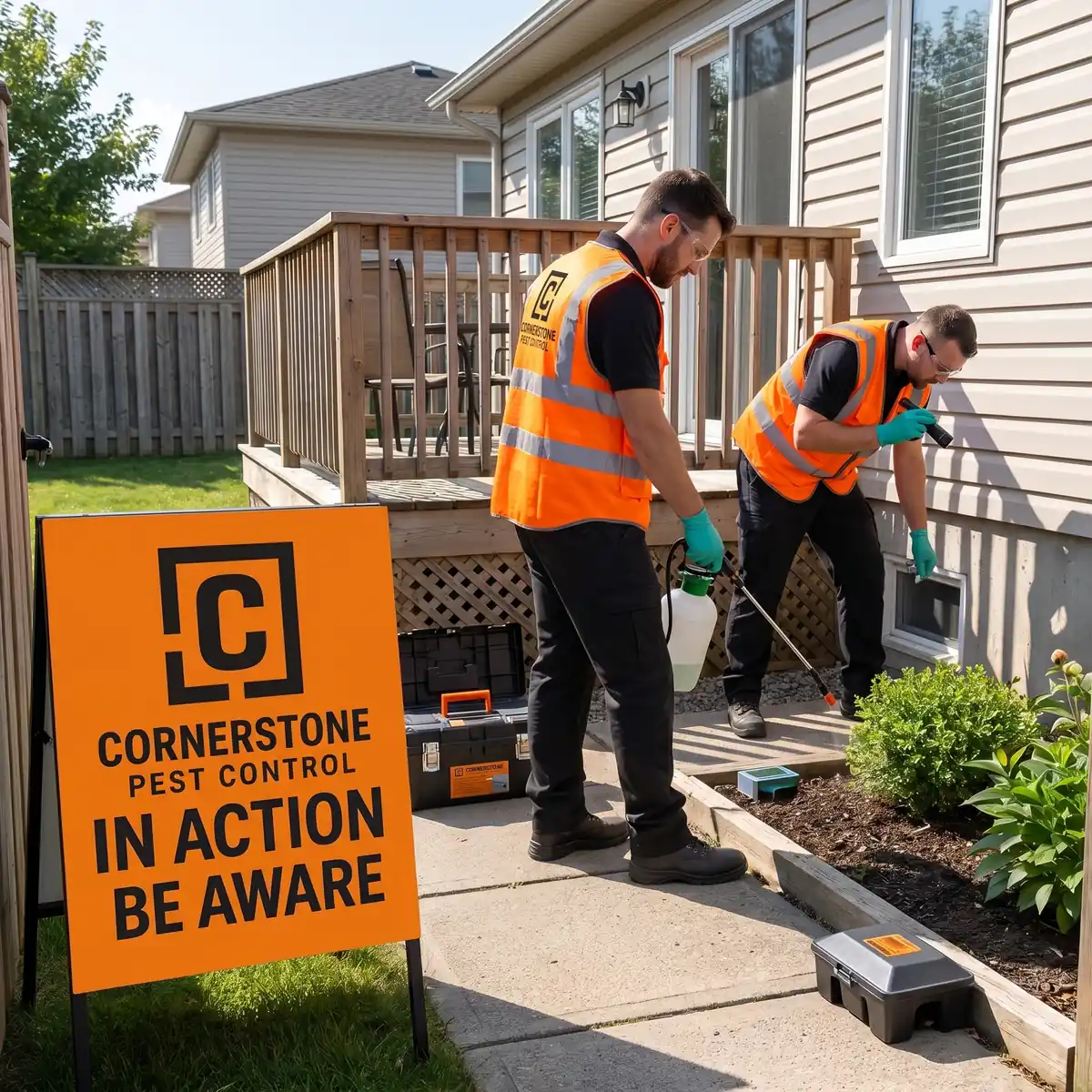 Emergency same-day pest control callout in Surrey.